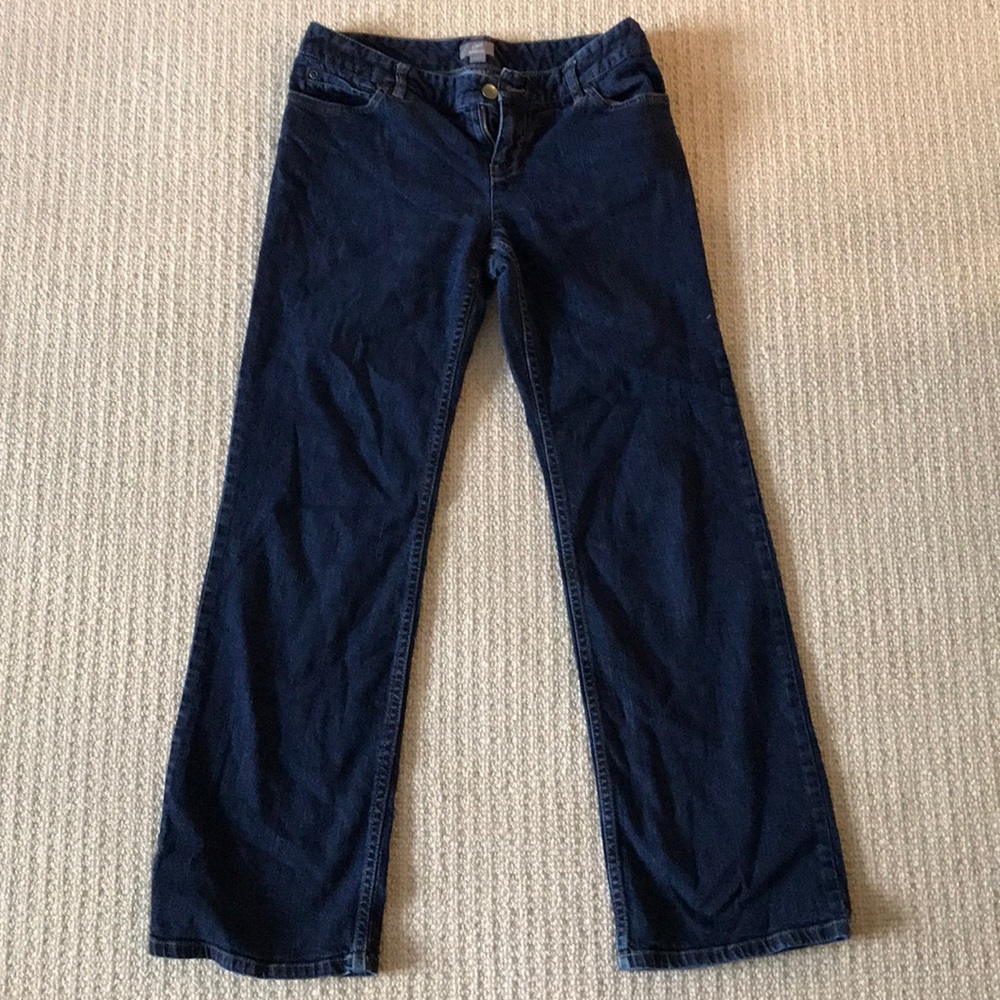 J.Jill bootcut denim jeans - stretch 4 petite